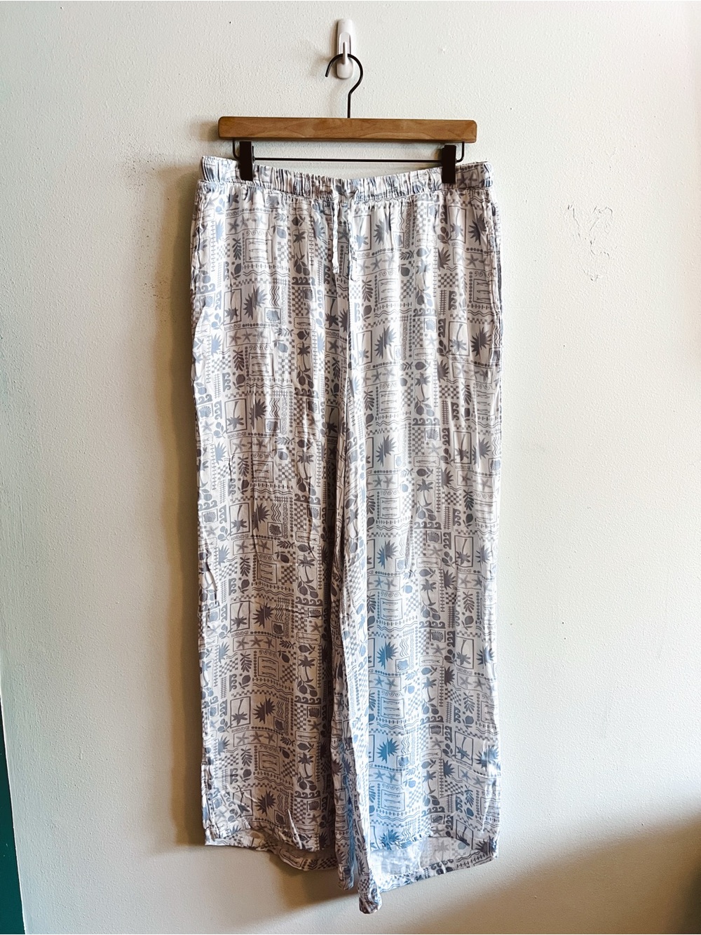 splendid tropical wide leg pants